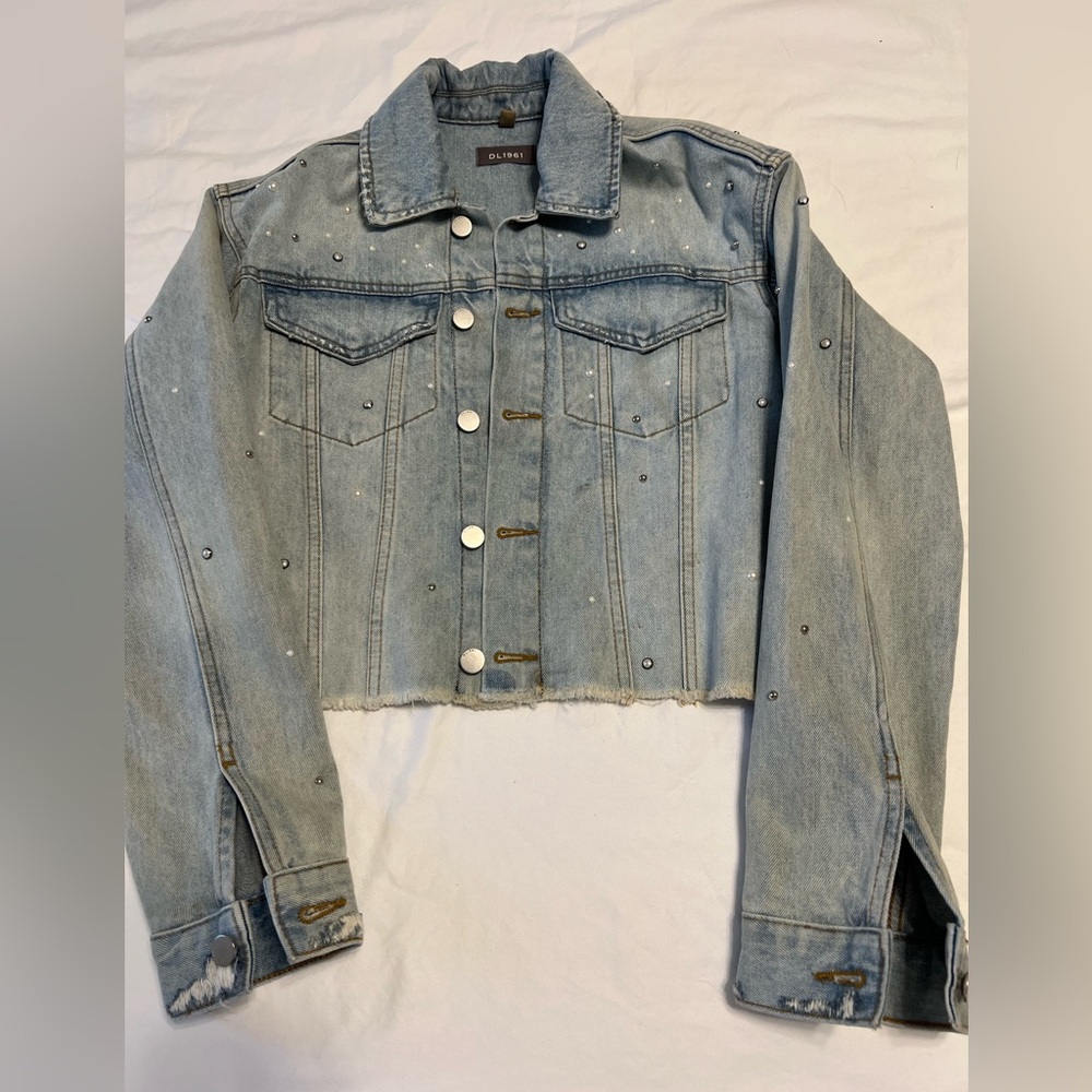 DL 1961 Crop Pearl Jacket